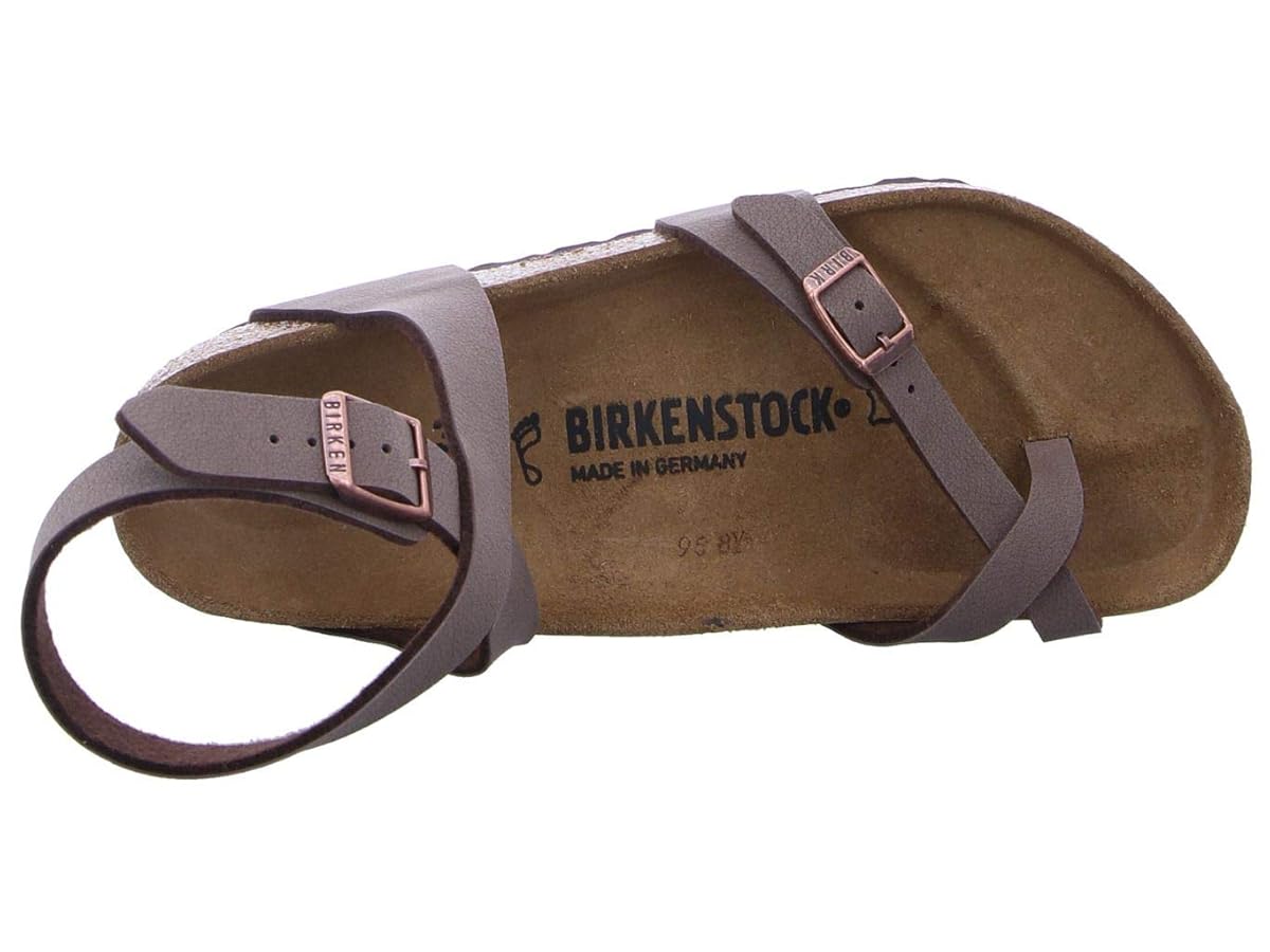 Amazon | Birkenstock Yara Birko-Flor Nubuck Mocca レディース